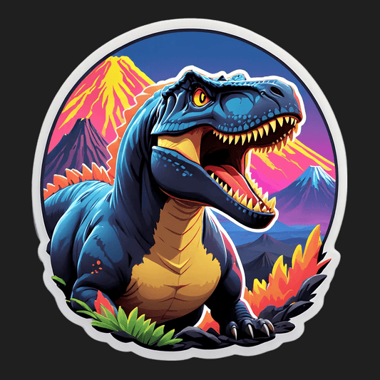 Dinosaur Adventure - UV DTF Sticker - Heat Press Transfer