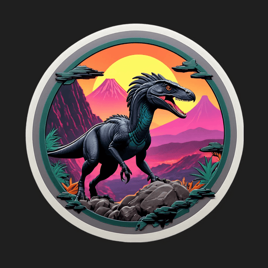 Dinosaur Adventure - UV Sticker - Heat Press Transfer