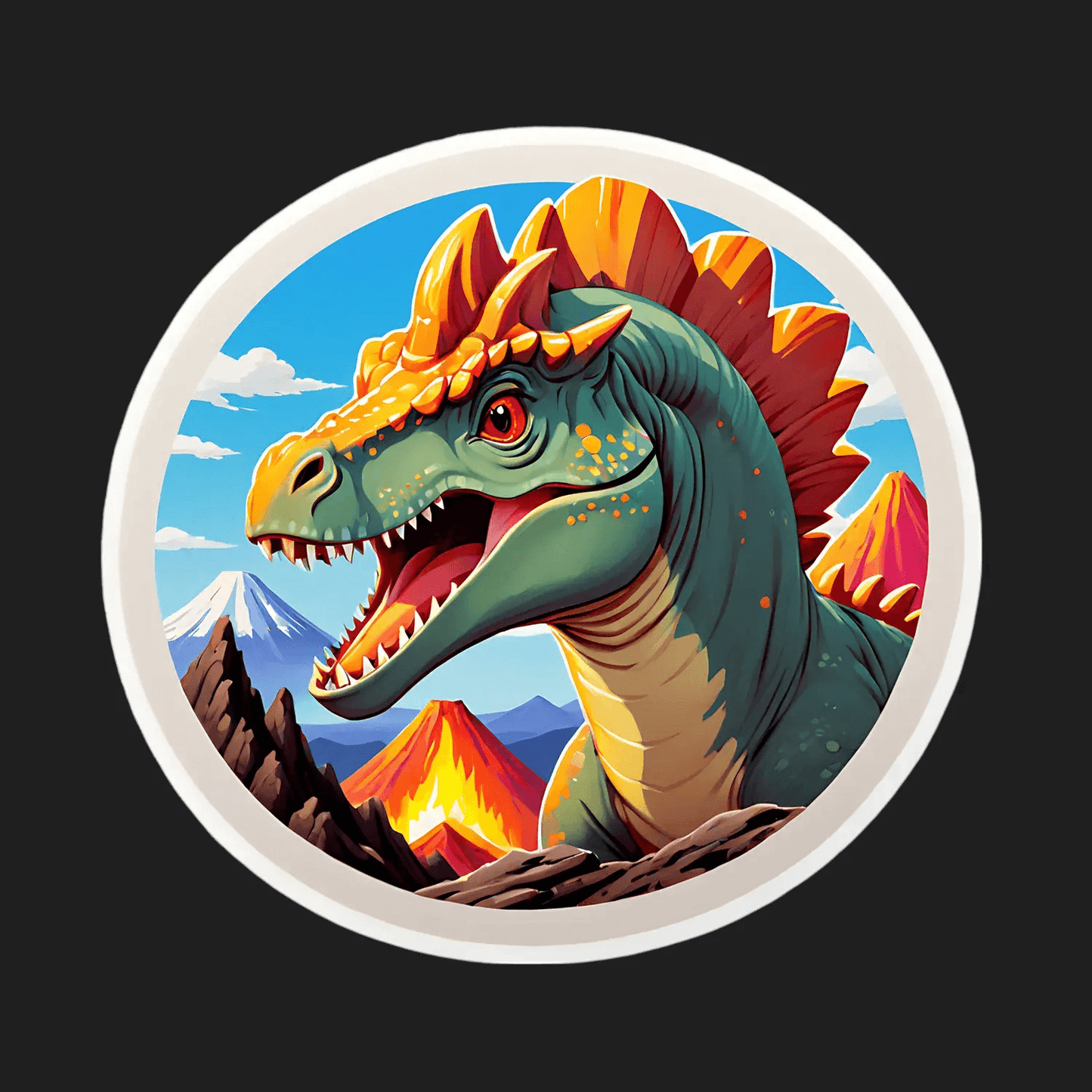 Dinosaur Adventure - UV Sticker - Heat Press Transfer
