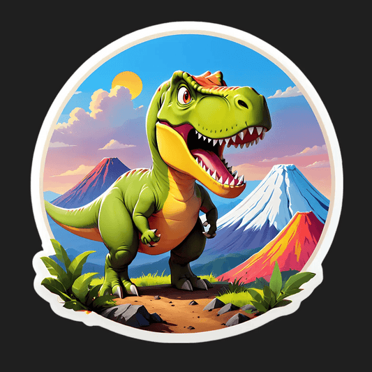 Dinosaur Adventure - UV Sticker - Heat Press Transfer