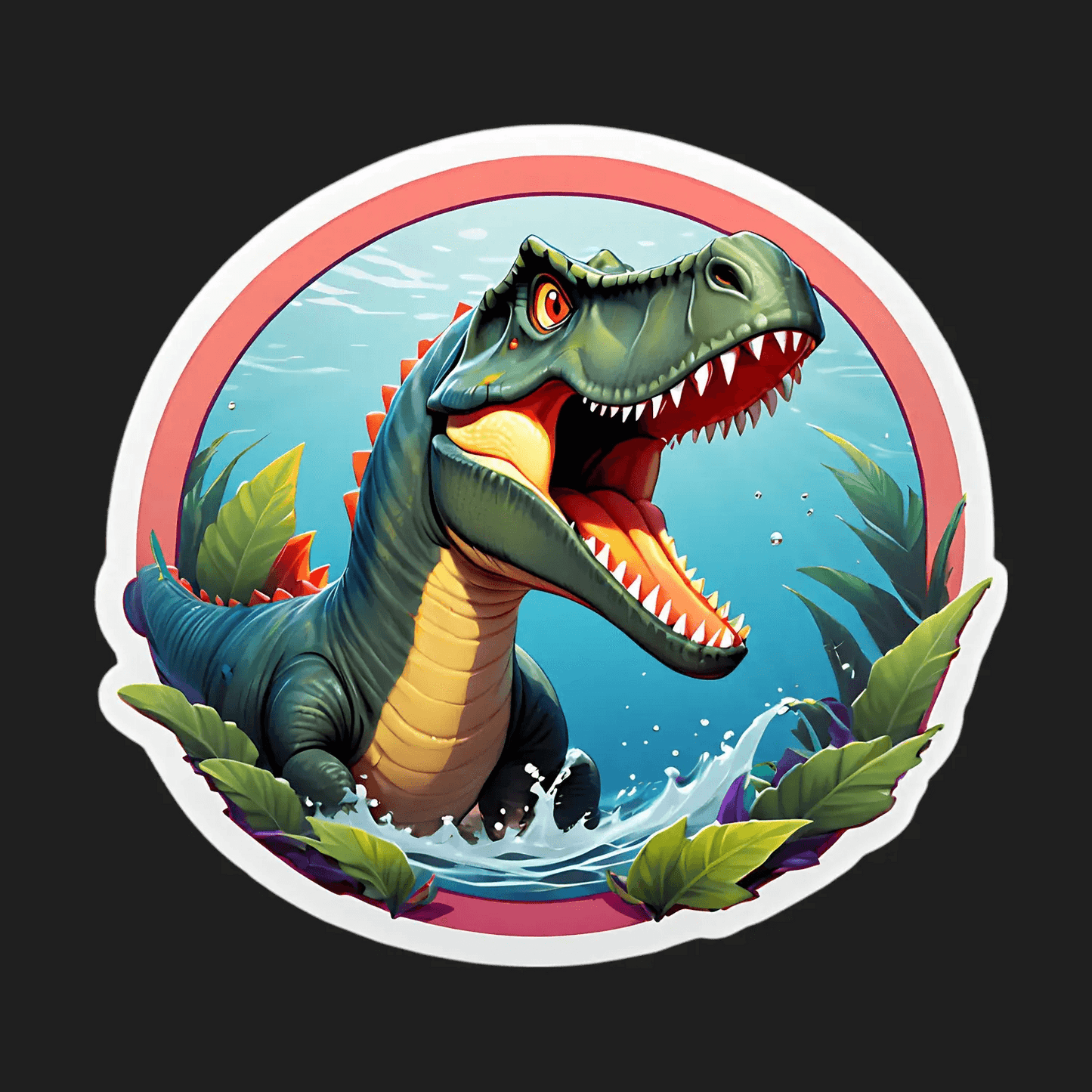 Dinosaur Adventure - UV Sticker - Heat Press Transfer