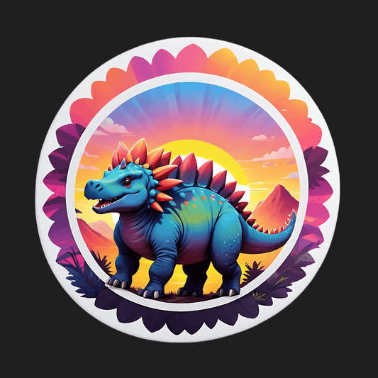 Dinosaur Decal - Sticker - Heat Press Transfer