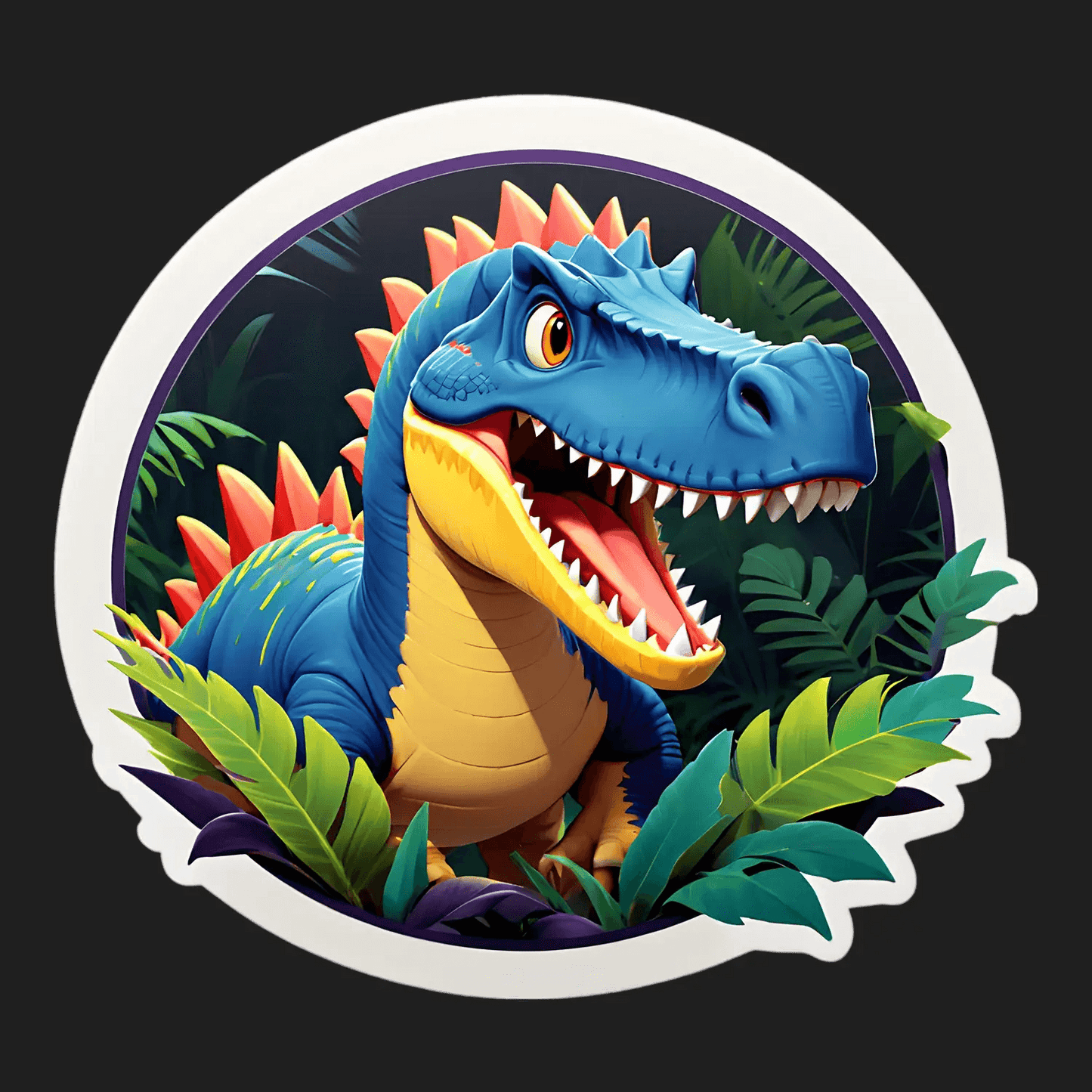 Dinosaur Jungle Adventure - Sticker - Heat Press Transfer