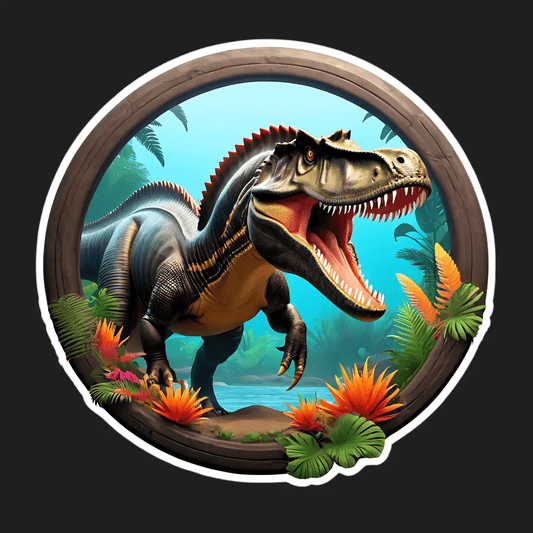 Dinosaur Jungle - Sticker - Heat Press Transfer