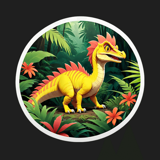 Dinosaur Jungle - Sticker - Heat Press Transfer