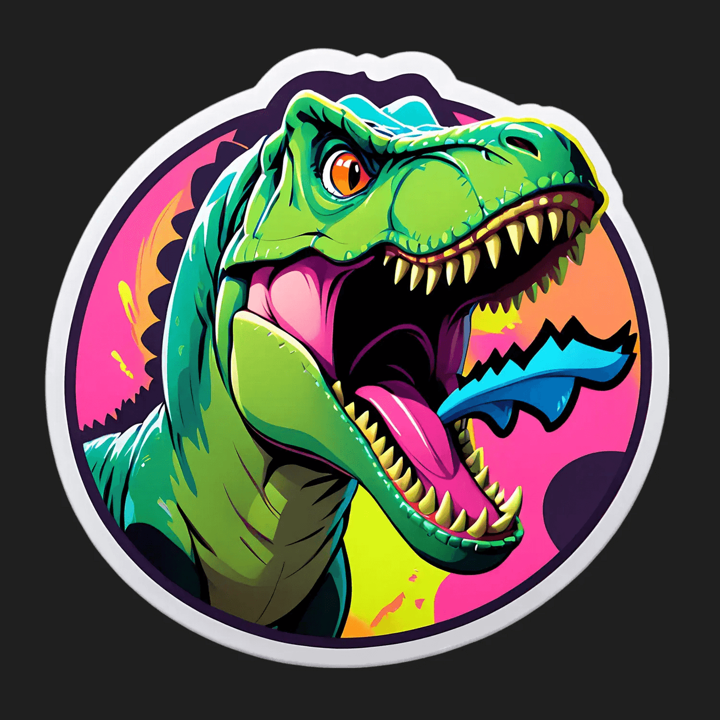 Dinosaur Roar - Sticker - Heat Press Transfer