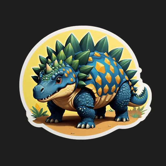 Dinosaur Sticker - UV DTF Sticker - Heat Press Transfer