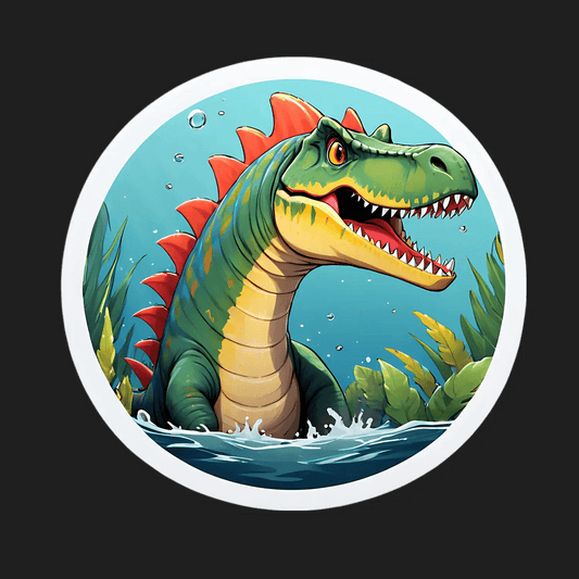 Dinosaur Water Adventure - Sticker - Heat Press Transfer