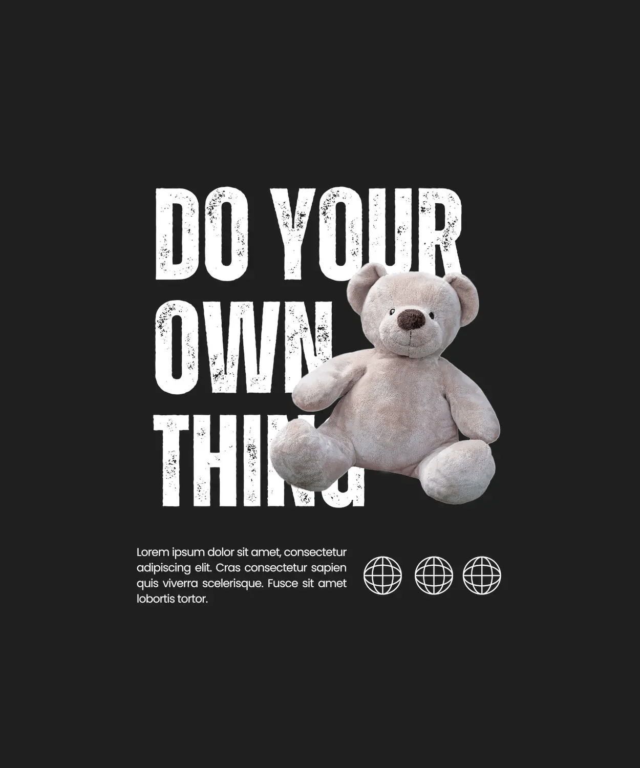 Do Your Own Thing - DTF Ready to Press (black_bg)