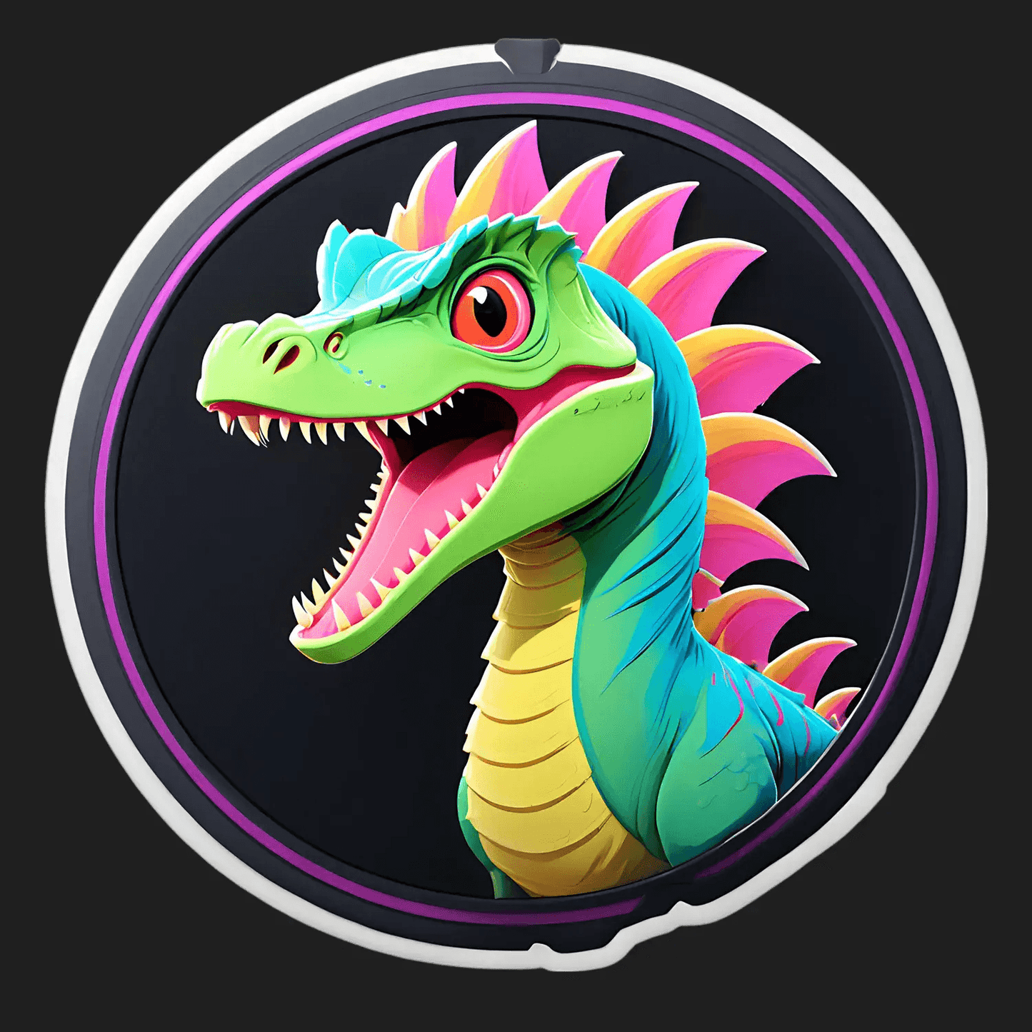 Dragon Fantasy - Colorful Sticker - Heat Press Transfer