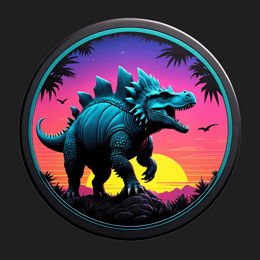 Dragon Sunset - Sticker - Heat Press Transfer