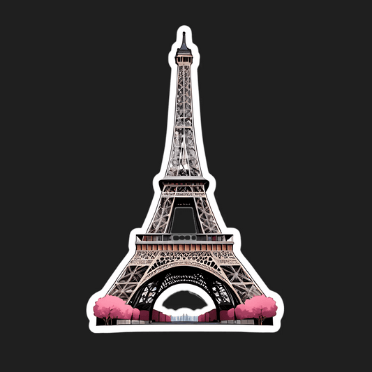 Eiffel Tower UV - Parisian Sticker - Heat Press Transfer