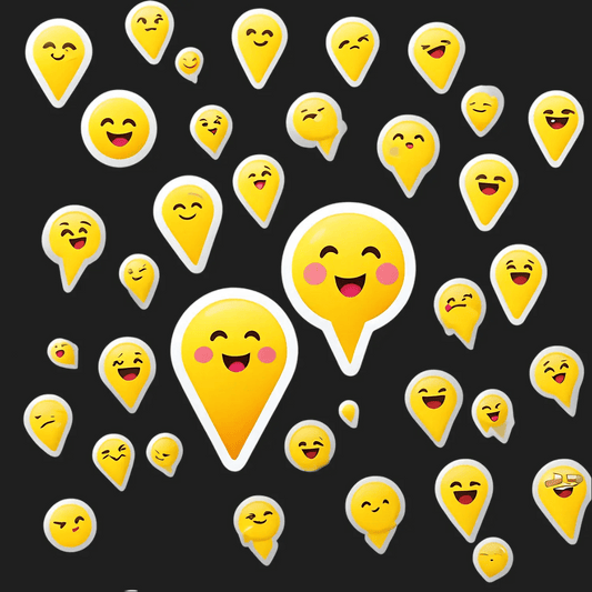 Emoji Fun - UV DTF Sticker - Heat Press Transfer