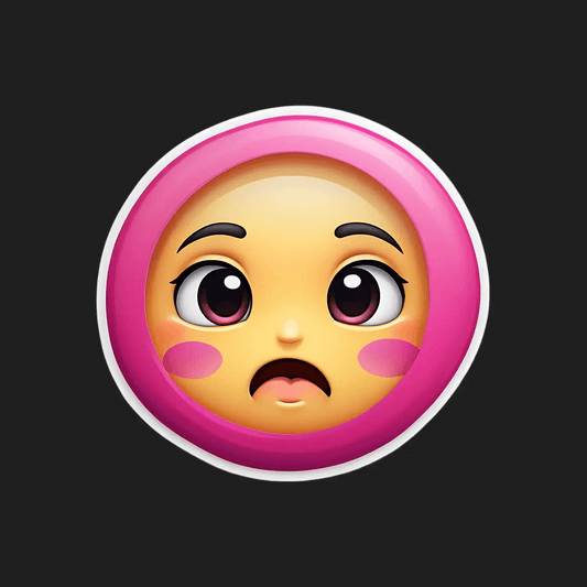 Emoji Girl - Sticker - Heat Press Transfer