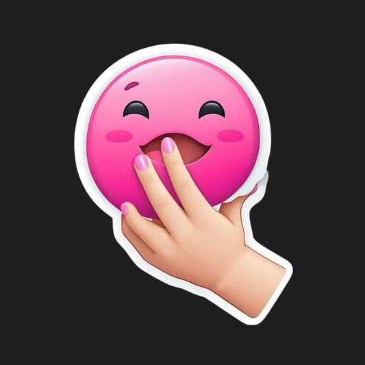 Emoji Laugh - Sticker - Heat Press Transfer