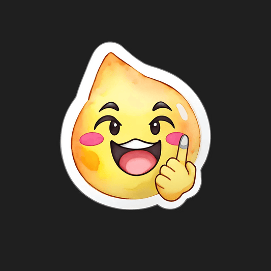 Emoji Smile - Sticker - Heat Press Transfer