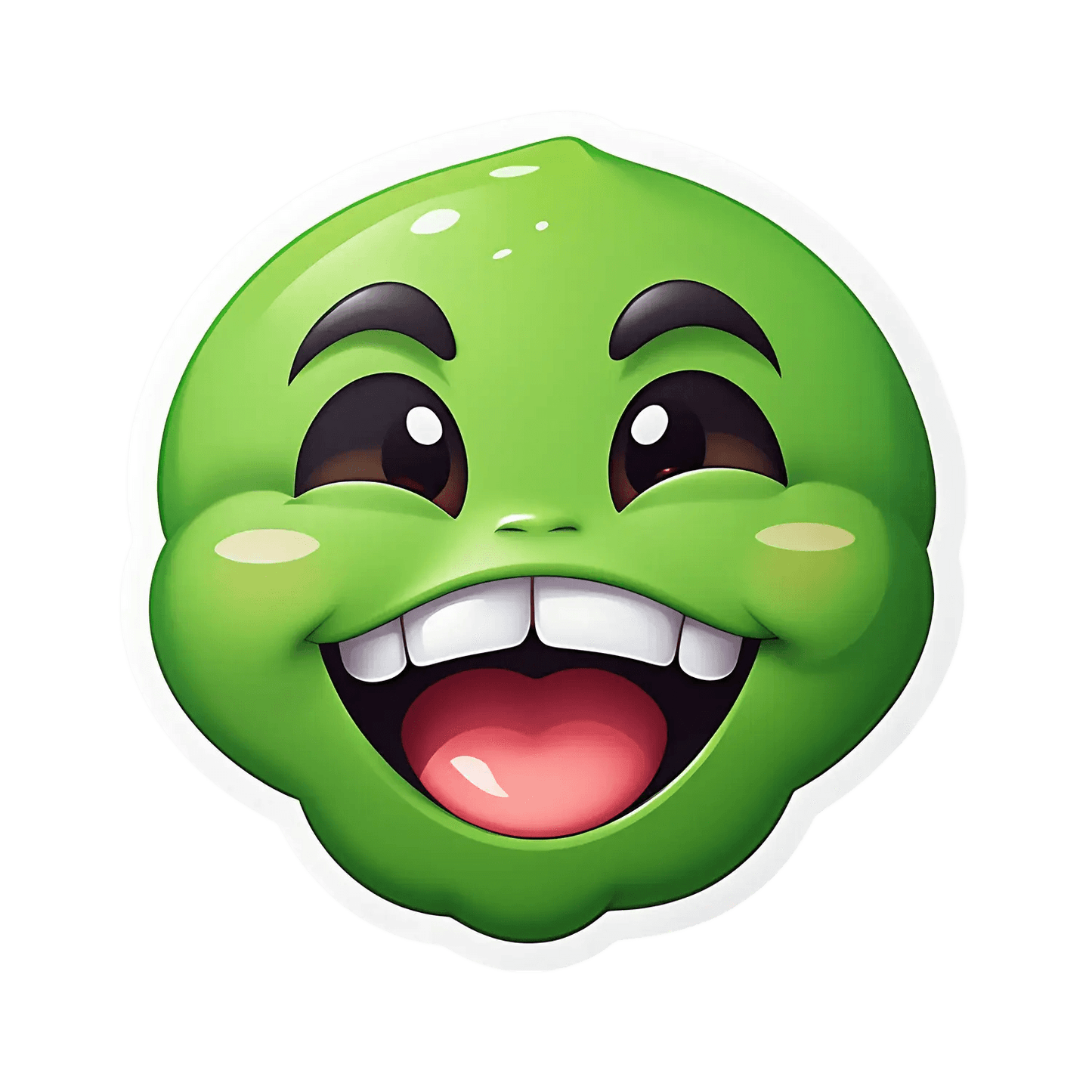 Emoji Smile - Sticker - Heat Press Transfer