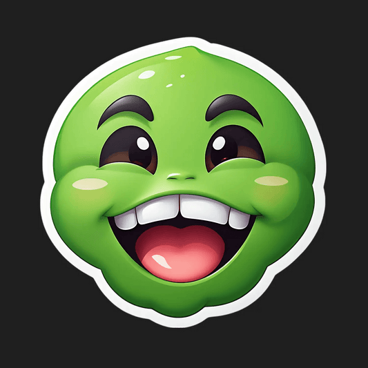 Emoji Smile - Sticker - Heat Press Transfer