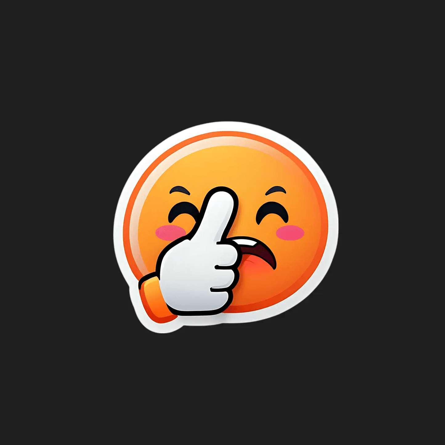 Emoji Thumbs Up - Sticker - Heat Press Transfer