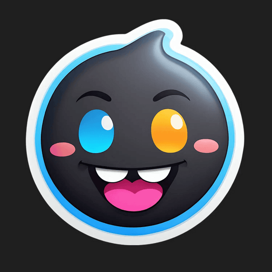 Emoji Wink - Fun Sticker - Heat Press Transfer