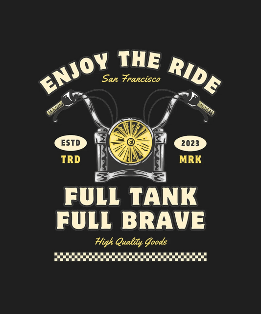 Enjoy the Ride - DTF Ready to Press - Heat Press Transfer