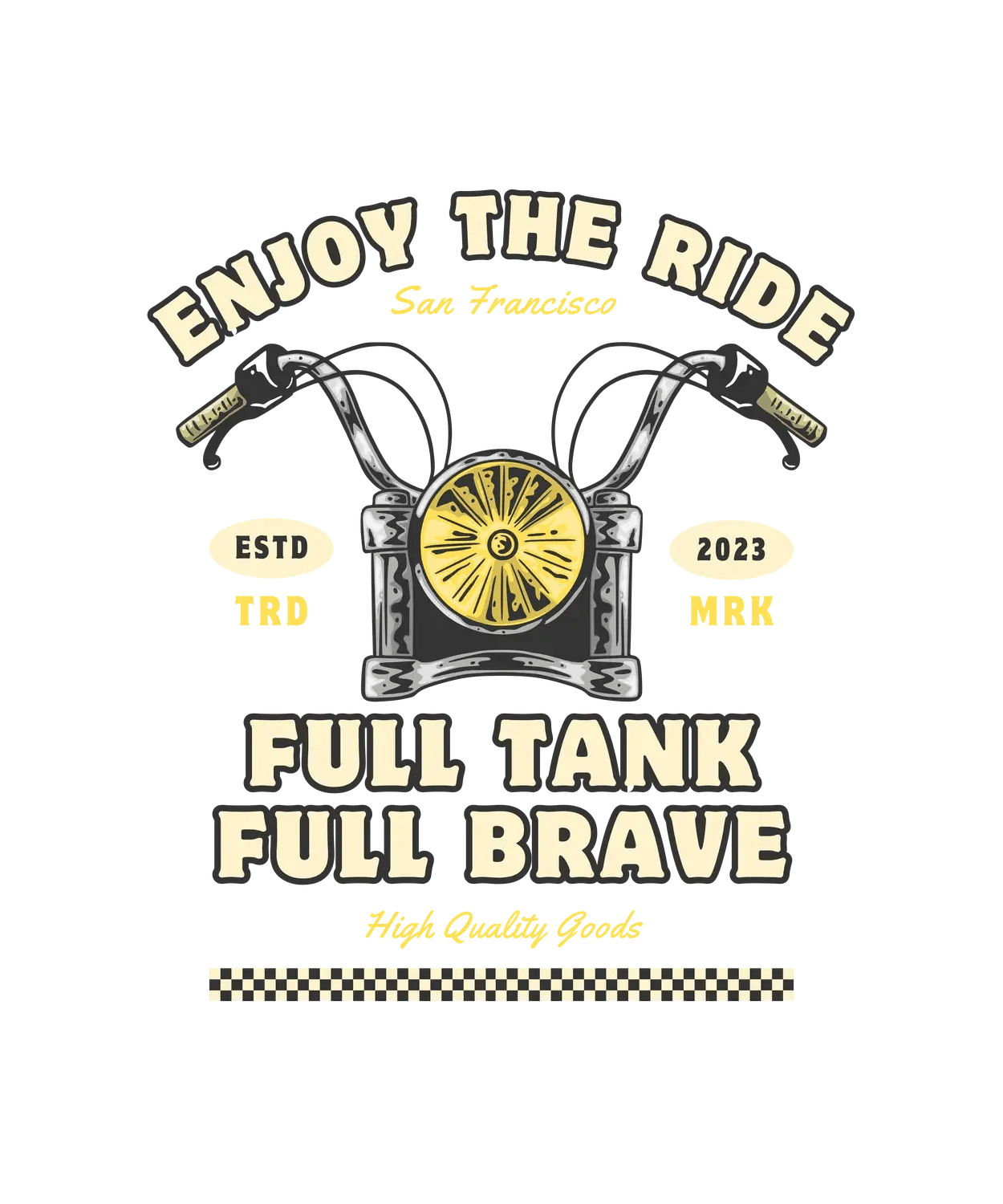 Enjoy the Ride - DTF Ready to Press (original)