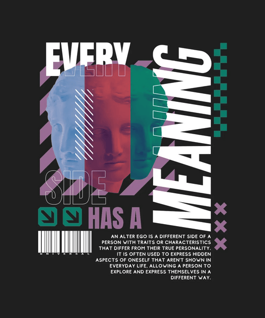 Every Side Meaning - DTF Ready to Press - Heat Press Transfer