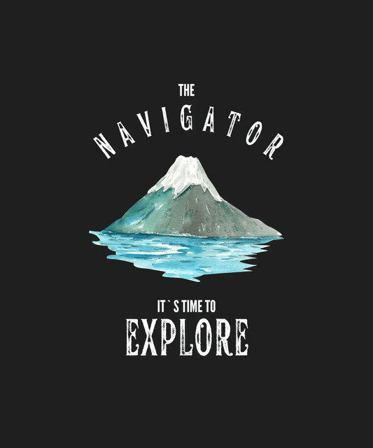 Explore Navigator - DTF Ready to Press - Heat Press Transfer