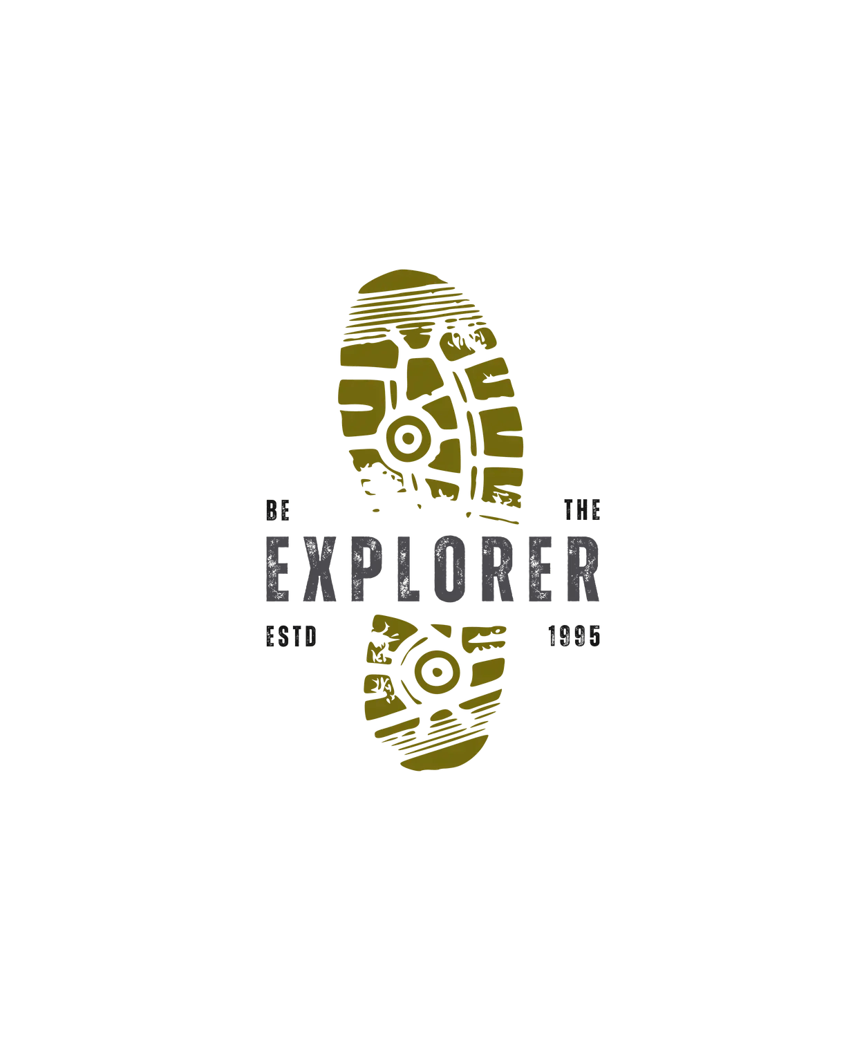 Explorer Boot Print - DTF Ready to Press - Heat Press Transfer