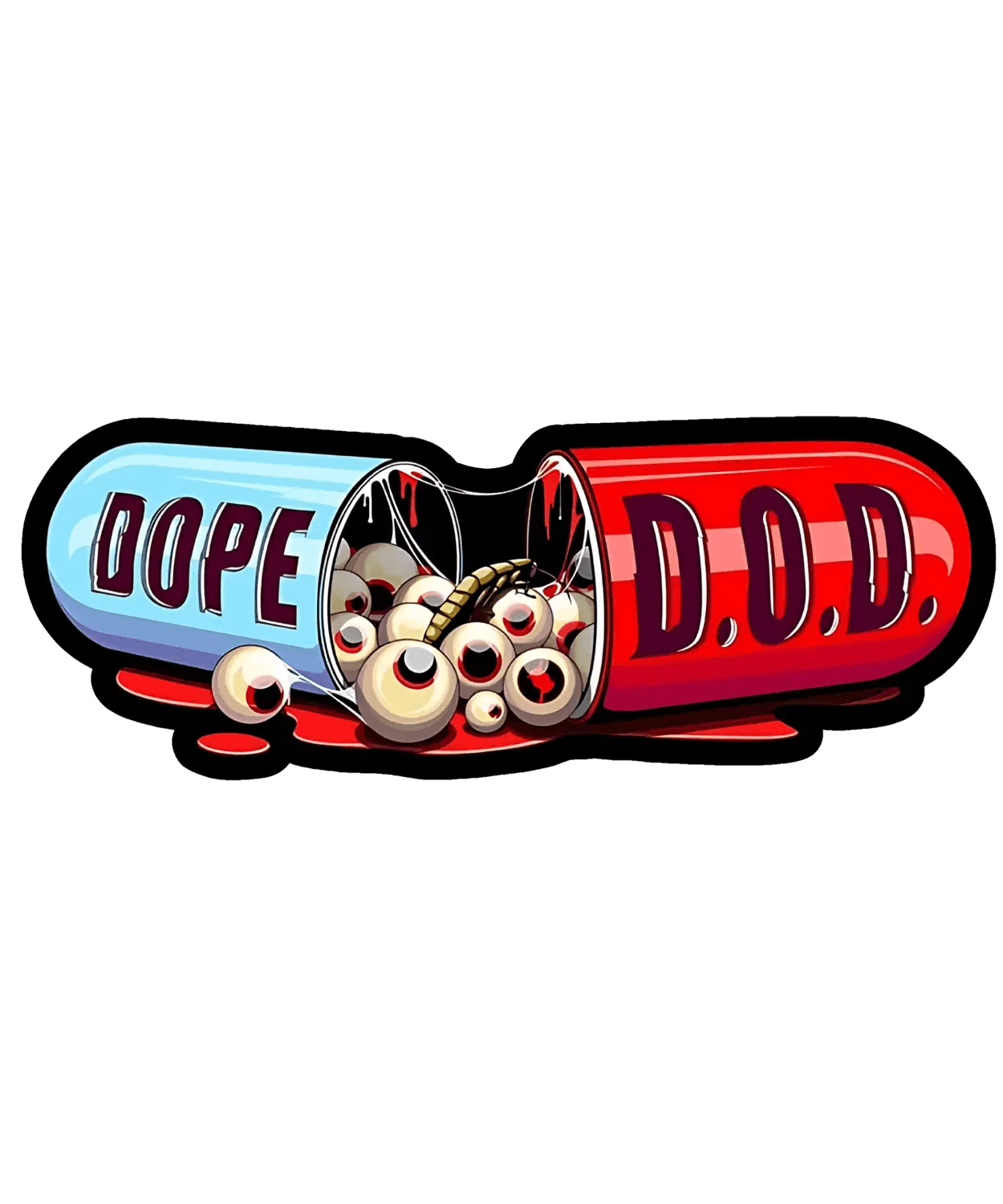 Eye-Catching Capsule - DTF Ready to Press - Heat Press Transfer