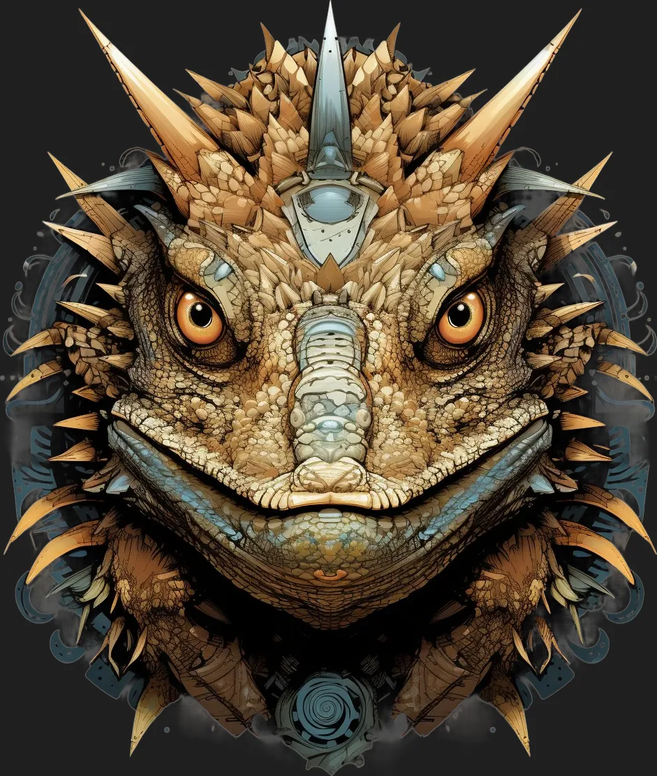 Fantasy Dragon Armor - DTF Ready to Press - Heat Press Transfer