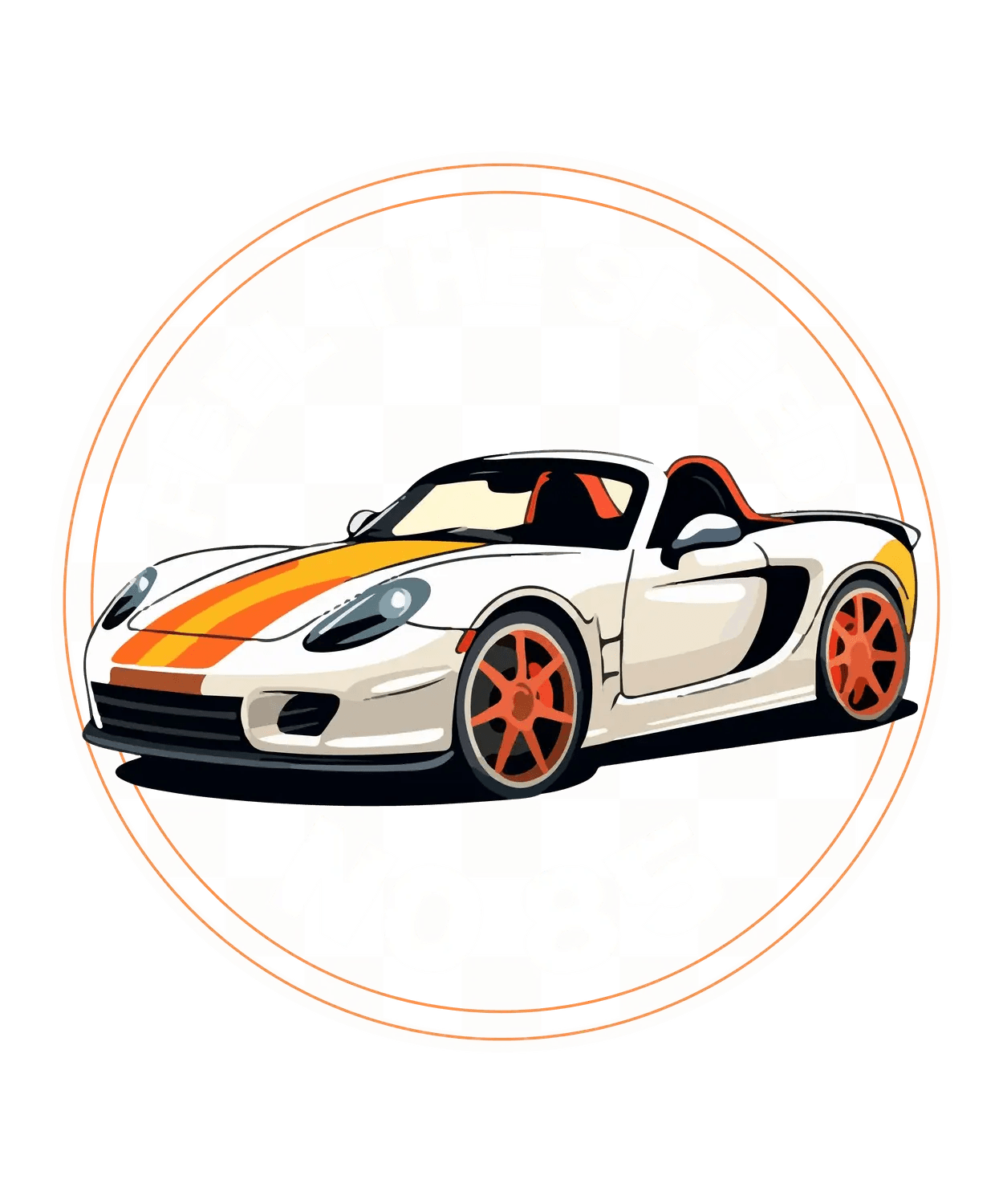 Feel the Speed No 85 - DTF Ready to Press (original)