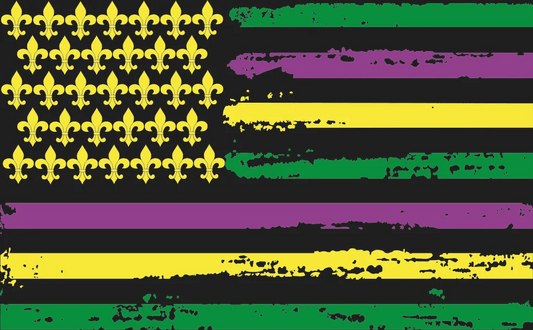 Fleur-de-Lis Pattern - DTF Ready to Press - Heat Press Transfer