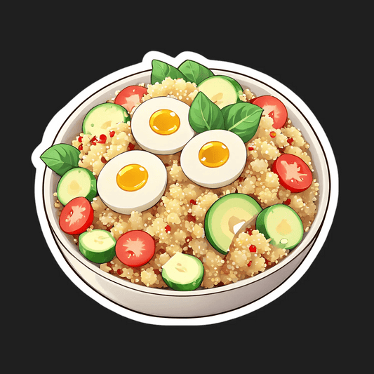 Food Bowl Salad - Sticker - Heat Press Transfer
