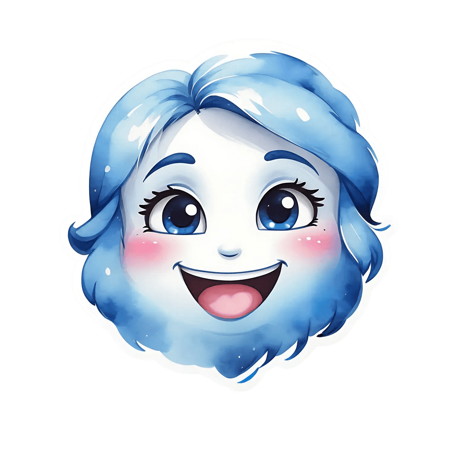 Frozen Smile - Sticker - Heat Press Transfer