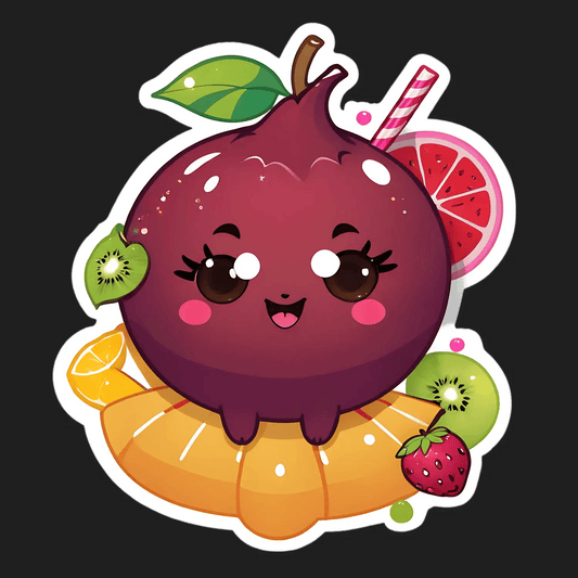 Fruity Fun - Cute Sticker - Heat Press Transfer