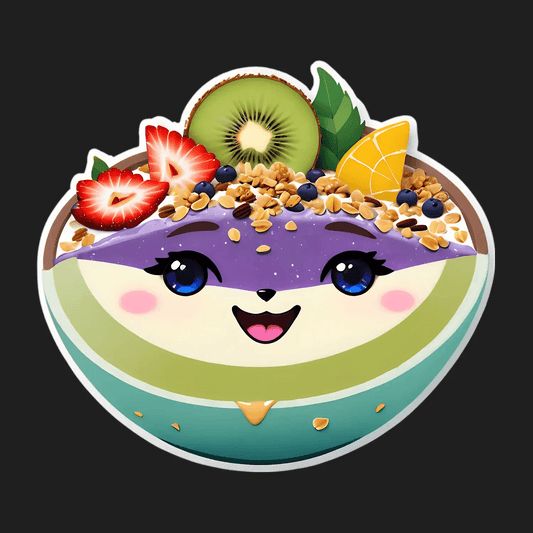 Fruity Smiles - Decorative Sticker - Heat Press Transfer