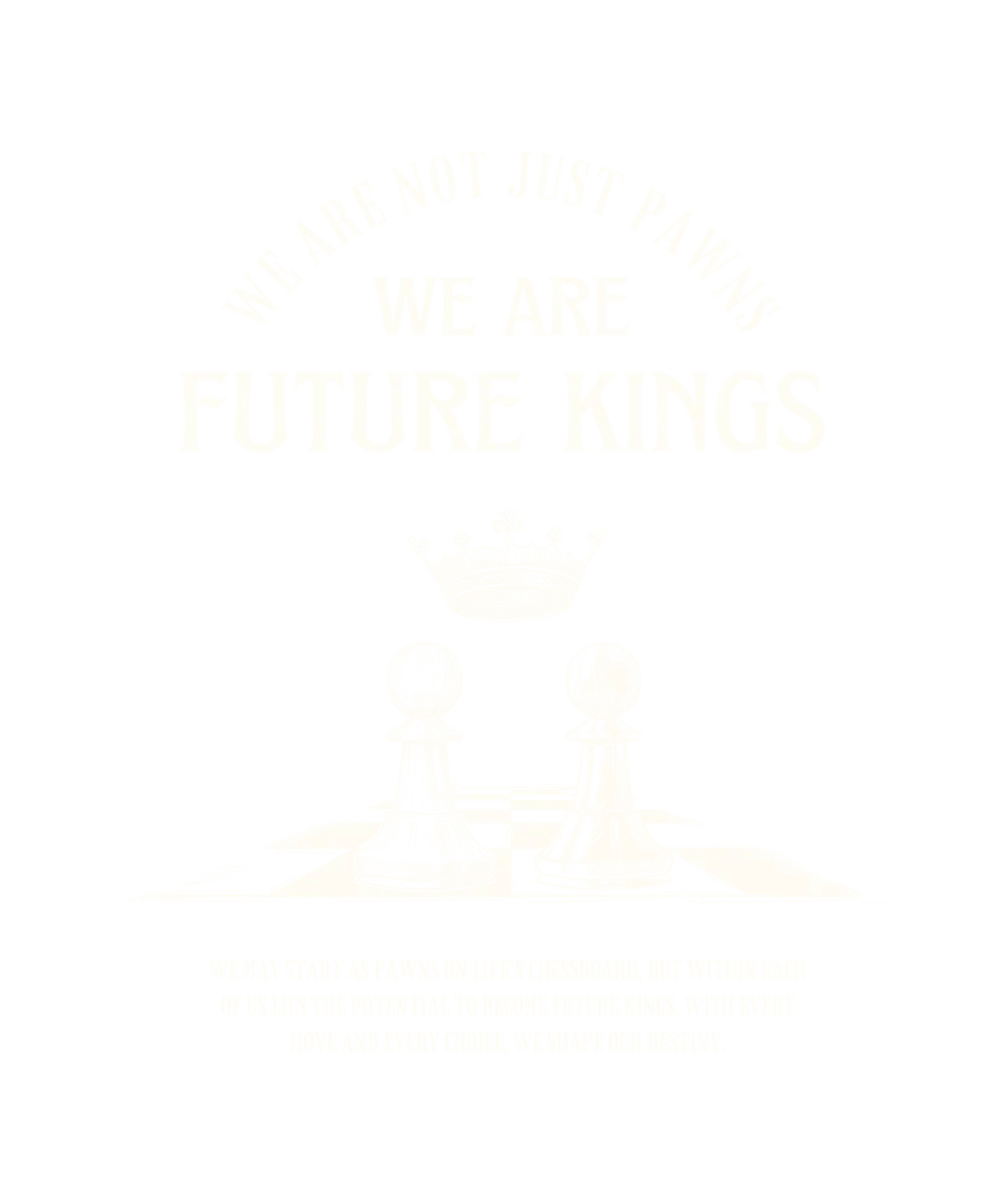 Future Kings Chess - DTF Ready to Press - Heat Press Transfer