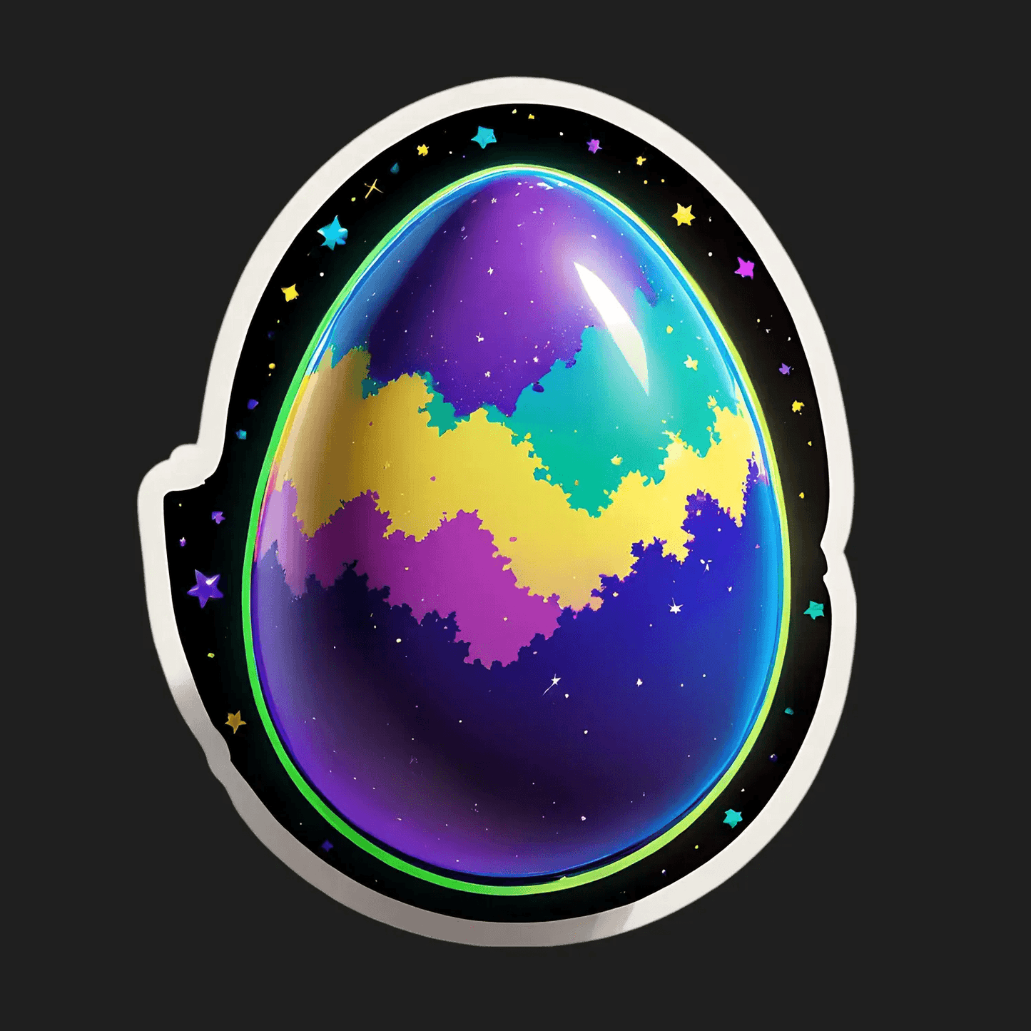 Galactic Dream - Cosmic Sticker - Heat Press Transfer