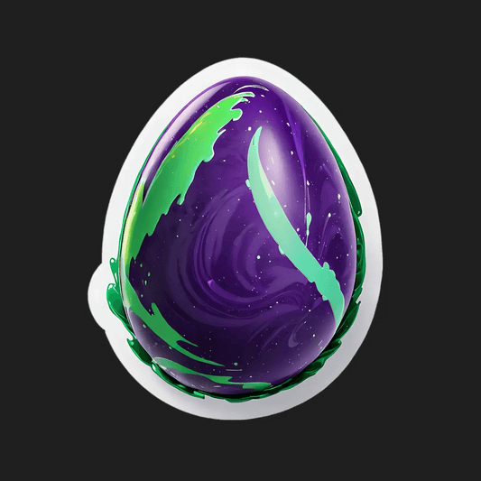 Galaxy Swirl - Colorful Sticker - Heat Press Transfer