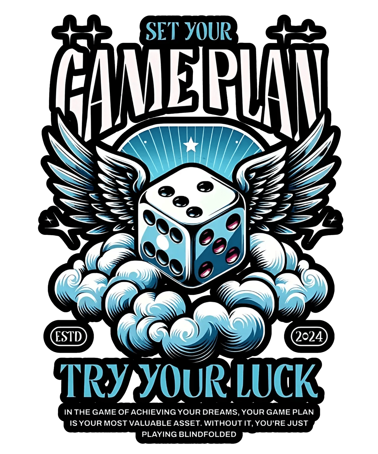 Game Plan Wings - DTF Ready to Press (original)