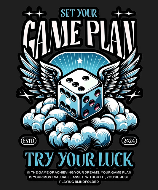 Game Plan Wings - DTF Ready to Press - Heat Press Transfer