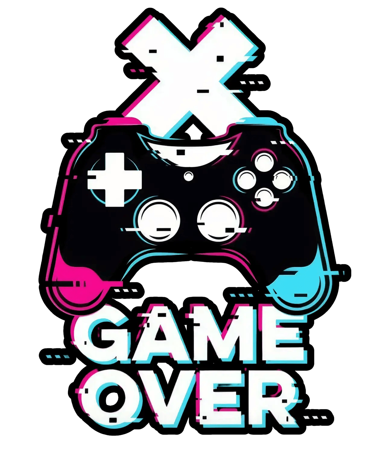 Gamer Controller - DTF Ready to Press - Heat Press Transfer