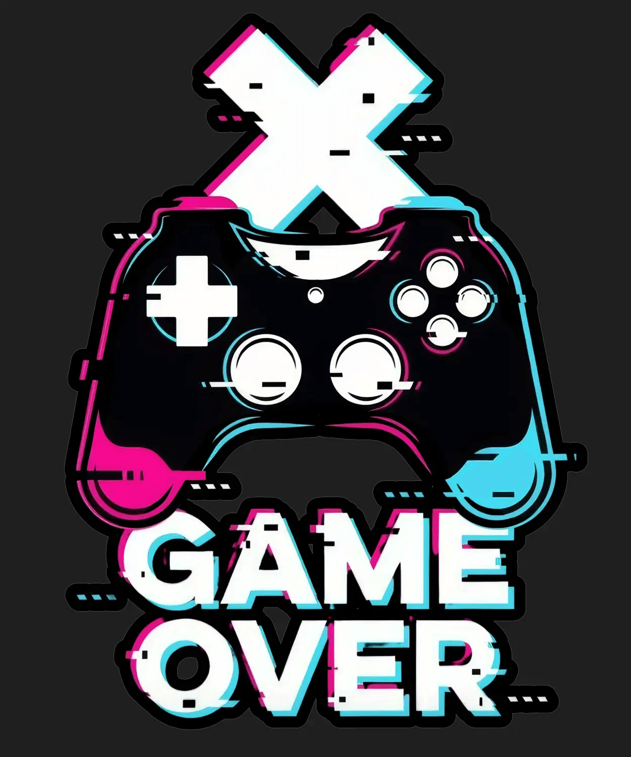 Gamer Controller - DTF Ready to Press - Heat Press Transfer