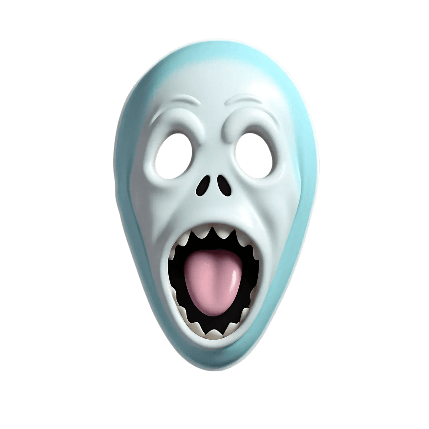 Ghost Face Scream Mask - Sticker - Heat Press Transfer