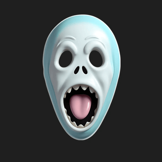 Ghost Face Scream Mask - Sticker - Heat Press Transfer