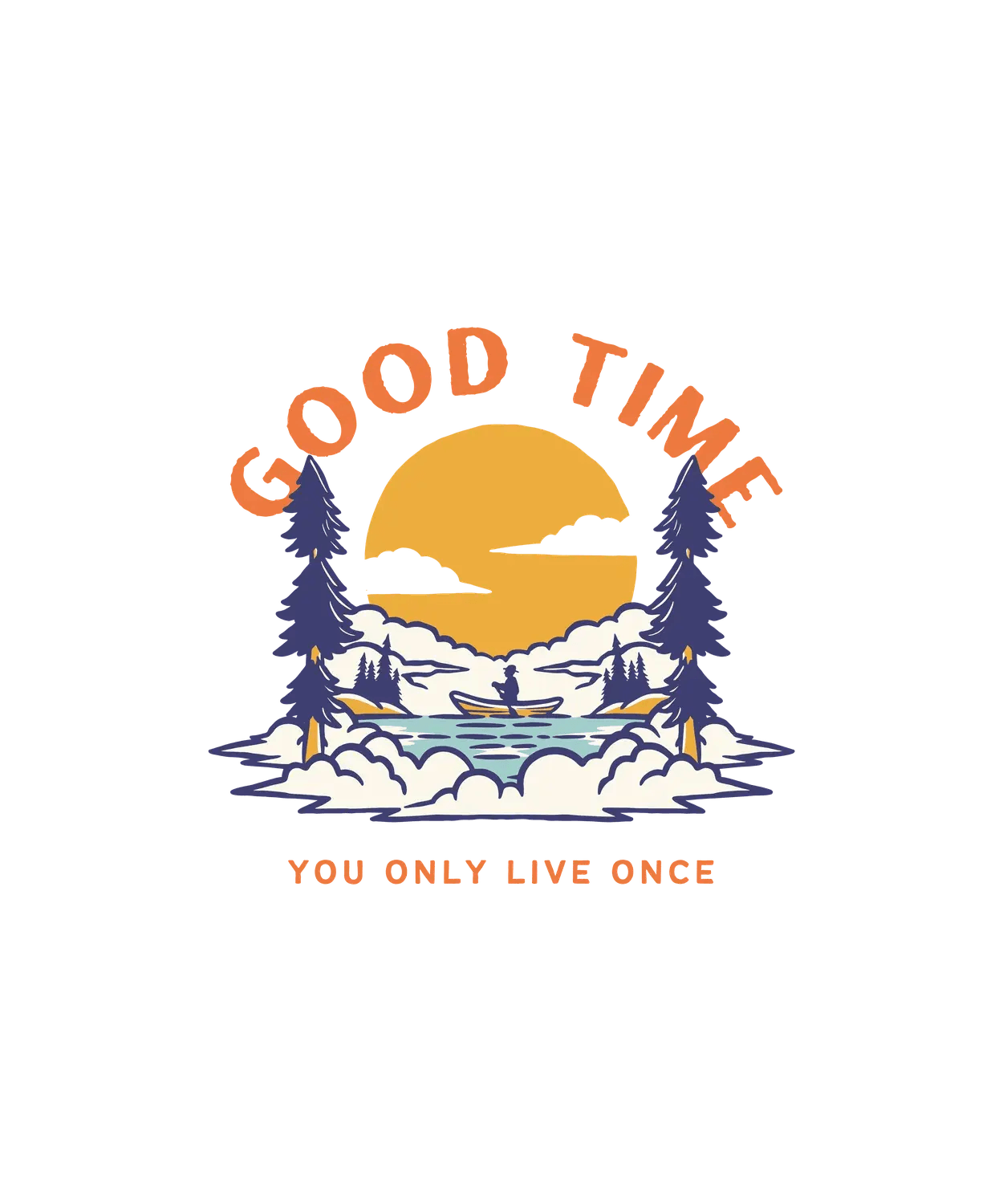 Good Time YOLO - DTF Ready to Press - Heat Press Transfer