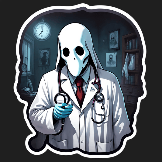 Gothic Doctor - UV DTF Sticker - Heat Press Transfer