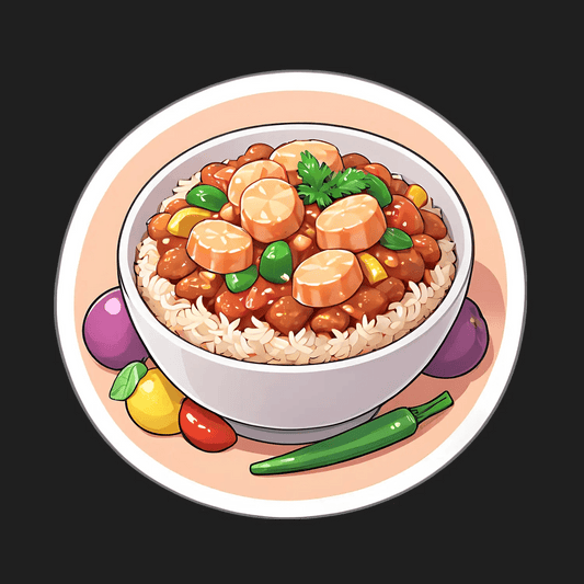 Gourmet Food Bowl - Sticker - Heat Press Transfer