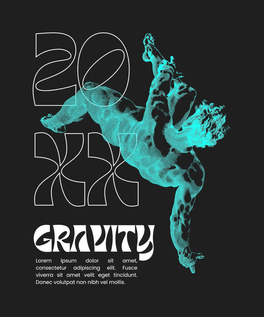 Gravity 2020 - DTF Ready to Press - Heat Press Transfer